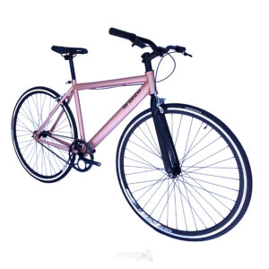 Bicicleta Urbana/fixed Rin 700 Manubrio Recto - Oro Rosa 2 Bicicleta Urbana/fixed Rin 700 Manubrio Recto - Oro Rosa